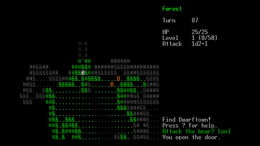 Dwarftown: forest